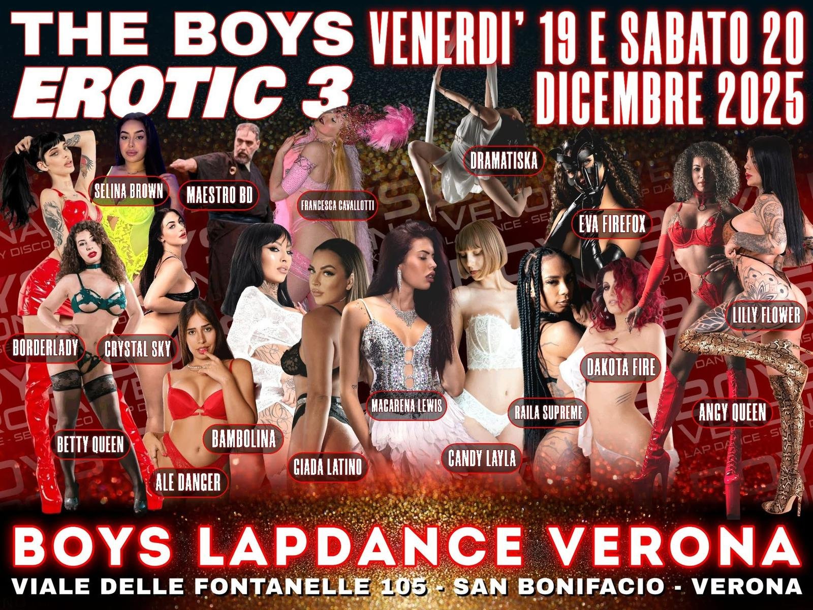 The Boys Erotic 3 - Banner Evento