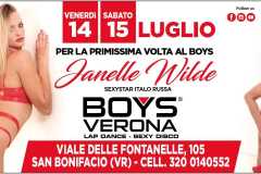 Eventi-Lap Dance- Boys Verona